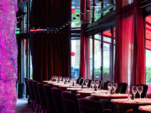 Ulteravoxas elegante restaurantmiljø
